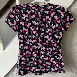 Scrub top - size small